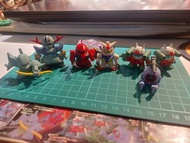 清位，絕版SD高達扭蛋全7種