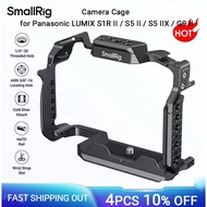 SmallRig S1R II Cage for Panasonic LUMIX S1R II / S5 II / S5 IIX / G9 II w HawkLock Quick Release w 