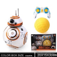 Cross-Border Star Wars BB8 Intelligent Remote Control Robot Toy Dancing Rotating Small Ball with Lig