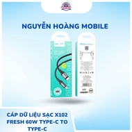 CHARGER CABLE X102 FRESH 60W TYPE-C TOTYPE-C