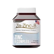Ze-Zinc & B Complex ZeZinc Empowerlife And Vitamin Nourishes Nails Hair Skin Reduces Cholesterol Siz