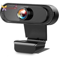 webcam pc camera webcam streaming webcam, 1080p with microphone for pc pc built-in microphone
