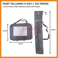 26cm Ringlight Bag and Tripod Bag / 11 inch Square Studio Light Bag / Light Stand Bag Tripot Bag 26 