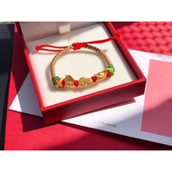 Diy charm gold 916 Cars With Room Rich Gold Small Gold Ingot/ Transfer Beads charm 916