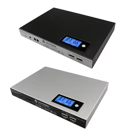 Volpower 46800mAh power bank for television 24V 20V 12V with 2600mah lithium batteries solar power b