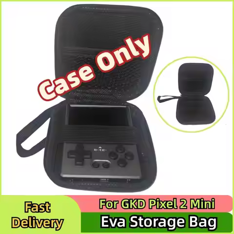 For GKD Pixel 2 Mini Eva Storage Bag Handheld Game Console Protective Case Shockproof Waterproof Pro