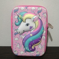 Children's Pencil Case LOL Character UNICORN Pony Pencil Case Pencil Case - UNICORN PINK DR479