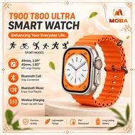 T900 Ultra T800 Ultra Orange Smart Watch Series Ultra Bluetooth Call Waterproof 49mm 45mm Wireless C