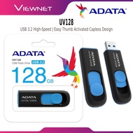 ADATA UV128 USB FLASH DRIVE USB3.2 PENDRIVE THUMBDRIVE THUMB DRIVE WITH CAPLESS DESIGN - 32GB | 64GB