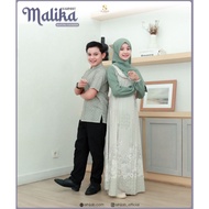 SS HIJAB SARIMBIT KELUARGA MALIKA - COUPLE KELUARGA - BAJU LEBARAN