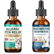 Natural Yeast Relief For Dogs, Allergy Relief For Cats, Cat Itchy Skin Allergy Relief