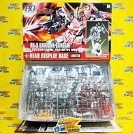 260820-11= 全新未砌 萬代 HG 1/144 RX-0 獨角獸高達（毀滅模式）+ 1/48 頭像底座 BRAND NEW UNASSEMBLED BANDAI HG 1/144 RX-0 U