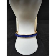 Lovisa Blue Enamel Inlay Bangle Fashion Statement Jewelry