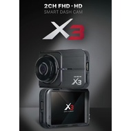 MACHTIG X3 (WITH LCD SCREEN) by GNET 1080P FHD 2CH CAR DASHCAM FRONT & REAR + CABLE + SD CARD (32GB)