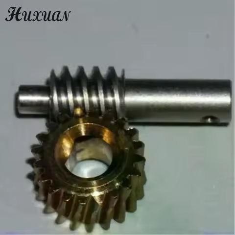 1Pcs DC 3V 5V 6V 62RPM Long Screw Shaft Worm Gear Motor Model Aircraft Folding Landing Micro N20 Ful