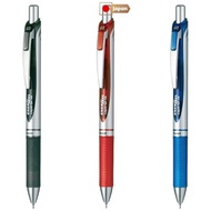 【Direct from Japan】Pentel Gel Ink Ballpoint Pen EnerGel 0.3 Three-Color Set AMZ-BLN73-3