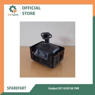 Exhaust muffler GX120/GX160 black YMR