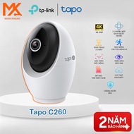 [Genuine TAPO] Tapo C260 8M – AI Wi-Fi Camera Home Security Scanning | Smart Tracking, 2-Way Talk