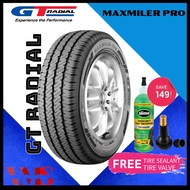 205/65R16 GT RADIAL MAXMILER PRO TUBELESS TIRE FOR CARS WITH FREE TIRE SEALANT &amp; TIRE VALVE