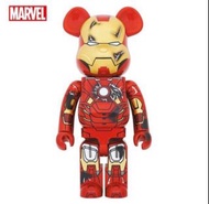 Be@rbrick  IRONMAN MARK VII DAMAGE 400% Be@rbrick Bearbrick