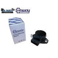 P/T WIRA 4G15, 4G92, 4G93, 6A12, PAJERO THROTTLE BODY SWITCH 9/3  (MD614662) (VINWAY)