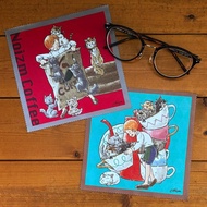 cloth_喫茶店的超細纖維布_RED_BLUE