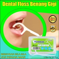 PROMO dental floss benang gigi benang pembersih celah gigi dental benang gigi dental floss premium