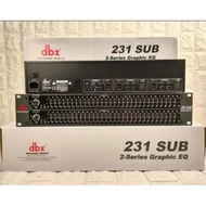 Equalizer DBX 231 Plus SUB / DBX 231 + SUB DBX 231 SUB GRADE a+