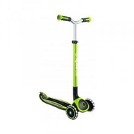 GLOBBER - Globber MASTER LIGHTS 發光車輪可摺三輪兒童滑板車 Lime Green