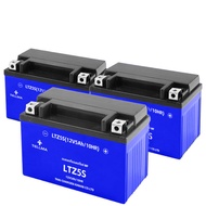 Tellma แบตเตอรี่มอเตอร์ไซค์ LTZ5S 12V5A แอมป์ สินค้ามีรับประกัน ราคาต่อ1ก้อน battery แบตเตอรี่มอเตอร์ไซค์ MF แบตลีโอ สำหรับ