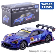 Takara Tomy Tomica Premium 18 Subaru BRZ R&D Skala Sukan 1/60 Kereta Mainan Kanak-kanak Kenderaan Be