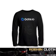 Gate.io Logo Long Sleeve T-Shirt Distro T-Shirt
