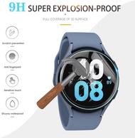 ฟิล์มกระจกนิรภัยสำหรับ Samsung Galaxy Watch 5 Watch5 40มิลลิเมตร44มิลลิเมตร S Mart W Atch ป้องกันหน้าจอดูฟิล์ม (3ชิ้น)