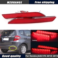 LED Rear Bumper Light For Honda JAZZ Fit 2010-2013 CRZ CRV Tail Reflector Fog Brake Lamp Car Accesso