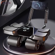 Exercise Equipment Automatic Rebound Abdominal Wheel Roller Intelligent Digital Display Exercise Fit
