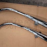 Suitable for GN125 GN125 Prince Kingdom Three Kingdoms Four Electric Injection Muffler Motorcycle Ex
