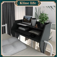 【kline】double Decker Bed Side Computer Table Dormitory Artifact Desk Hanging on the Sleeper Lazy Study Table.