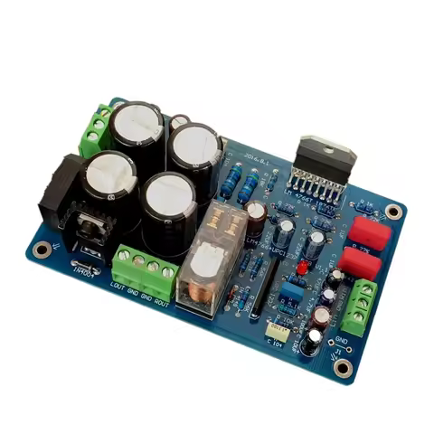 [NEW A09R!】 LM4766 Stereo Power Amplifier Board 40W+ 40W Dual 12V- 24V 8 Ohm 2.0 Channel Speaker Pro