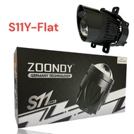 ZOONDY ไฟหน้ารุ่นใหม่ ระบบ 2สี LED S19Y / S11Y PRO แบบหัวเลนส์โปรเจคเตอร์ ไฟสูง-ต่ำ 12V-80V