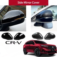 Honda CRV 2023-2025 Side Mirror Cover Carbon Fiber Piano Black Sporty Design