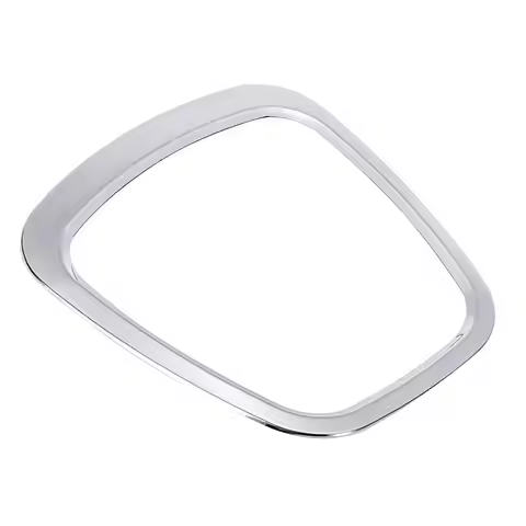 Steering Wheel Logo Sticker for Audi A3 A4 B8 A6 C6 Q5 Q7, Aluminum Alloy Car Emblem Badge Trim Deca