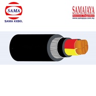 Sama Kebel 4 Core x 10mm To 25mm Xlpe / Swa / Pvc Armoured Cable Copper Conductor (Per Metre)