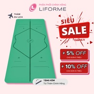 Liforme Classic 2mm travel yoga mat - Green