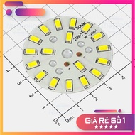 [2 Pieces]- Bright White LED Panel 9W 18LED 5730 50mm 27-28.8VDC Truong Giang Components 86