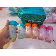 Botol minum bayi botol minum anak lucu botol minum anak unik botol minum mini asli tupperware eco bottle mini colourfull ukuran 90 ml original tupperware