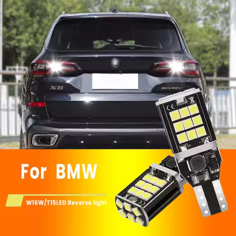 2pcs LED Reverse Light Blub Lamp W16W T15 921 Canbus For BMW F12 F13 F06 E65 E66 E67 F01 F02 F03 F04