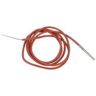 2 Wire PT1000 Temperature Sensor Thermistor Silicone Gel Coated 1.5Meters Probe 45mm x 5mm -50-180 C