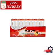 (EXP 7/26) HOMECARE PORO SUPPOSITORY (PARACETAMOL) 250MG 10's