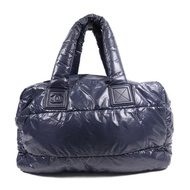 CHANEL 尼龍Coco Cocoon Hand Bag銀扣手挽袋