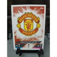 Logo Manchester United 2022-2023 Topps match attax football card